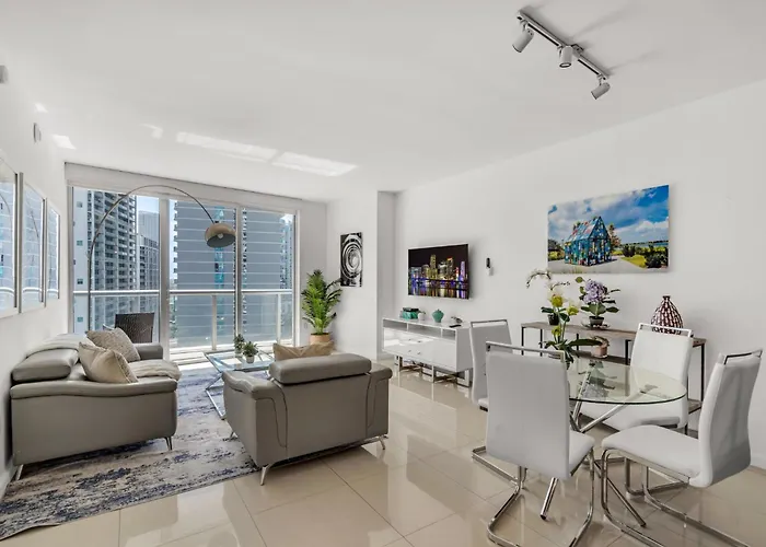 Icon Brickell Retreat 1Br And Spa, Pool, Views